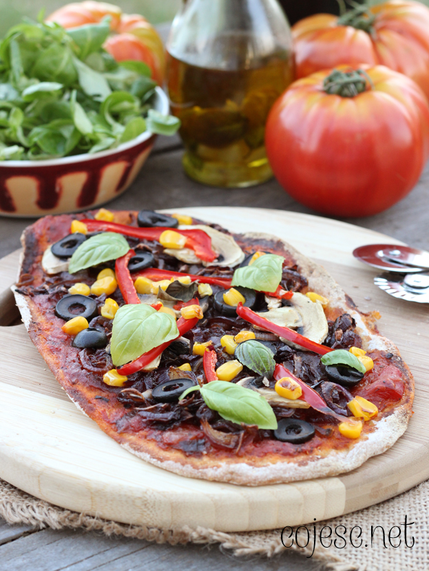 Pizza integral Pizza de dieta