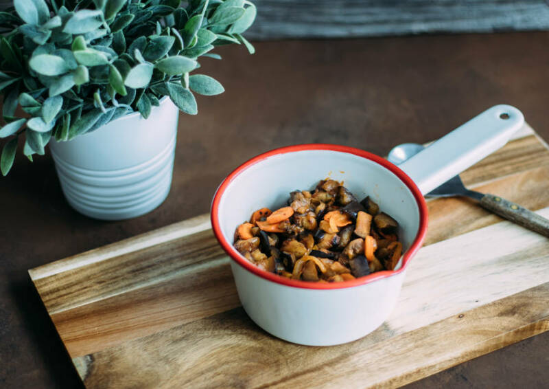Berenjena Caponata
