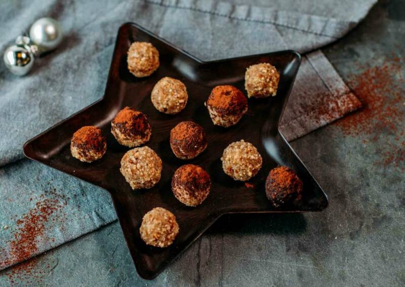 Hornear con aceite de coco: papas de mazapán sin azúcar