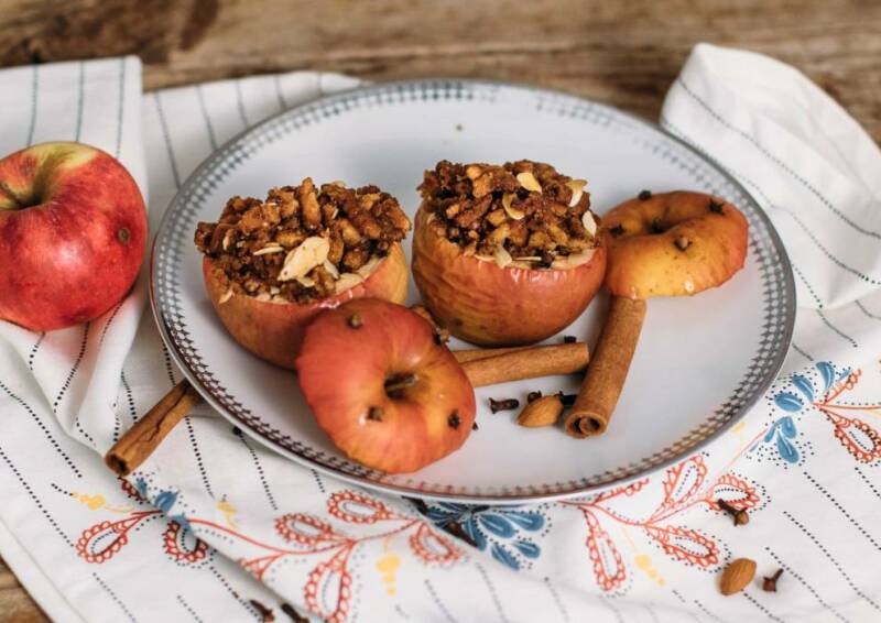 manzana horneada