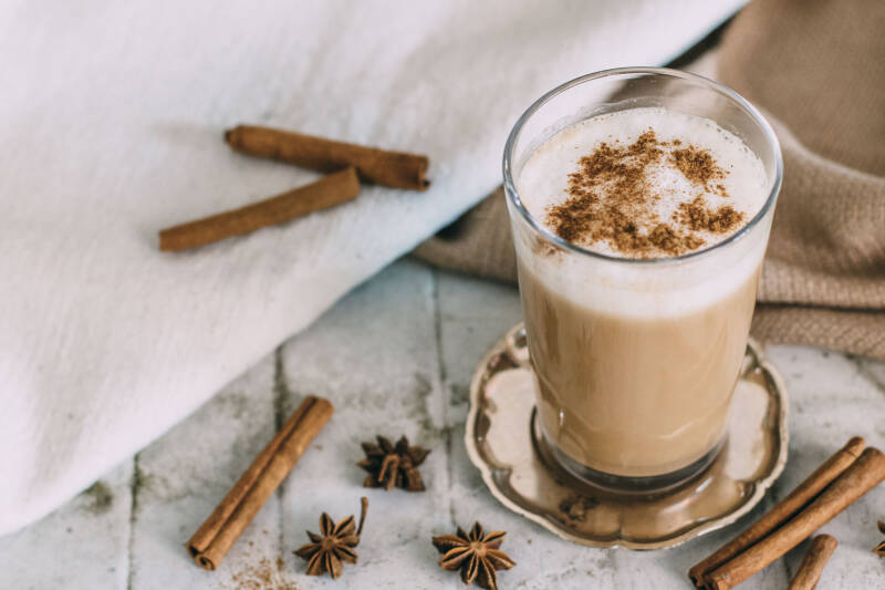 Té chai latte