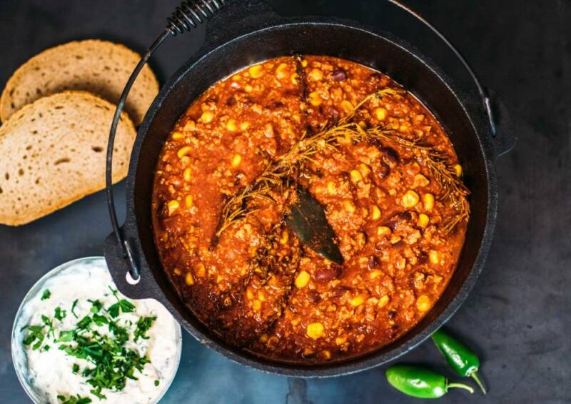 Chile con tofu