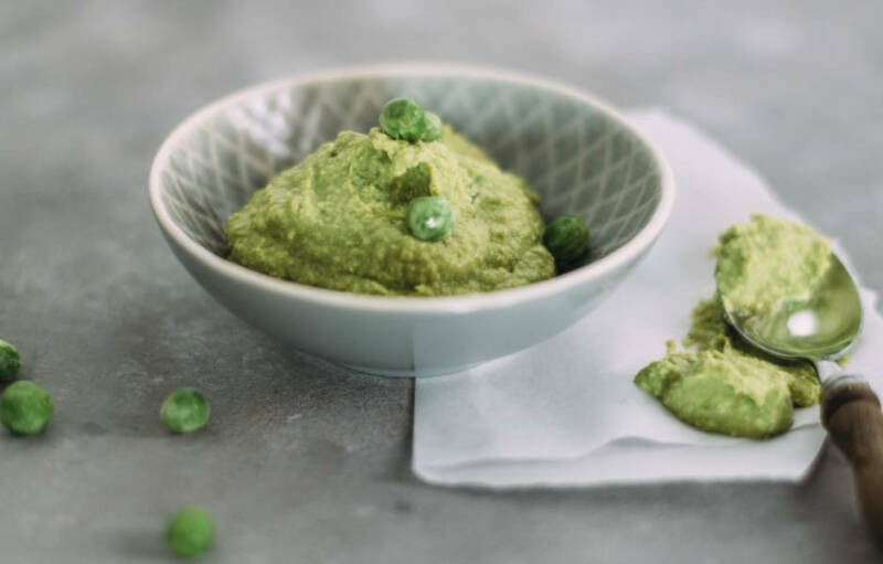 Hummus de guisantes
