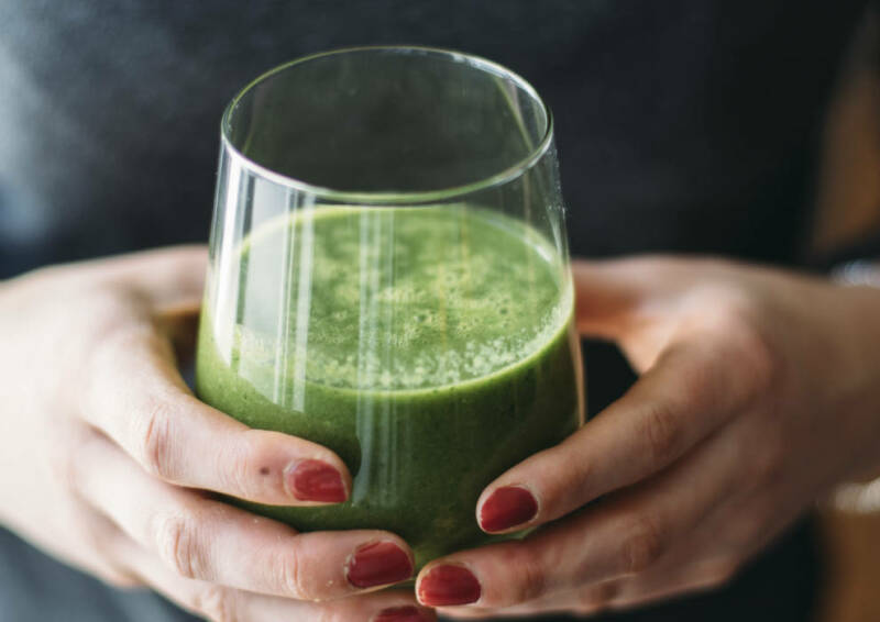Batido de lechuga de cordero