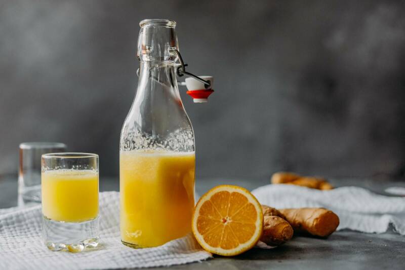 Chupito de jengibre