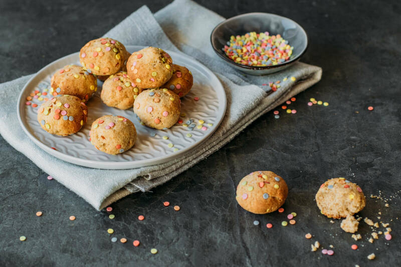 Galletas de confeti
