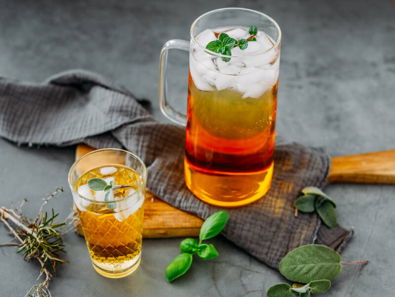 Limonada de hierbas
