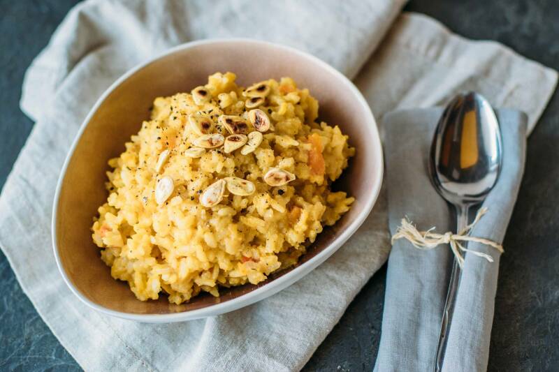 Risotto de calabaza