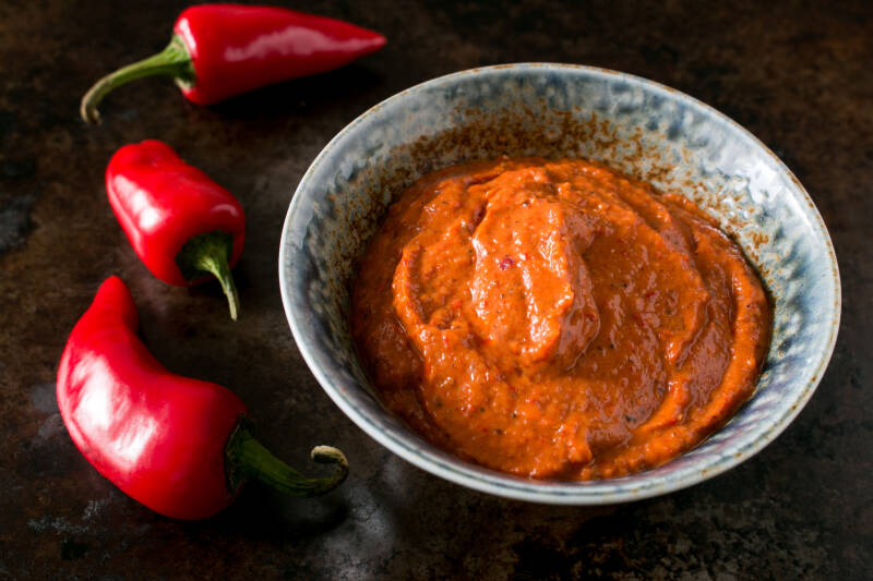 Especias de Levante: harissa