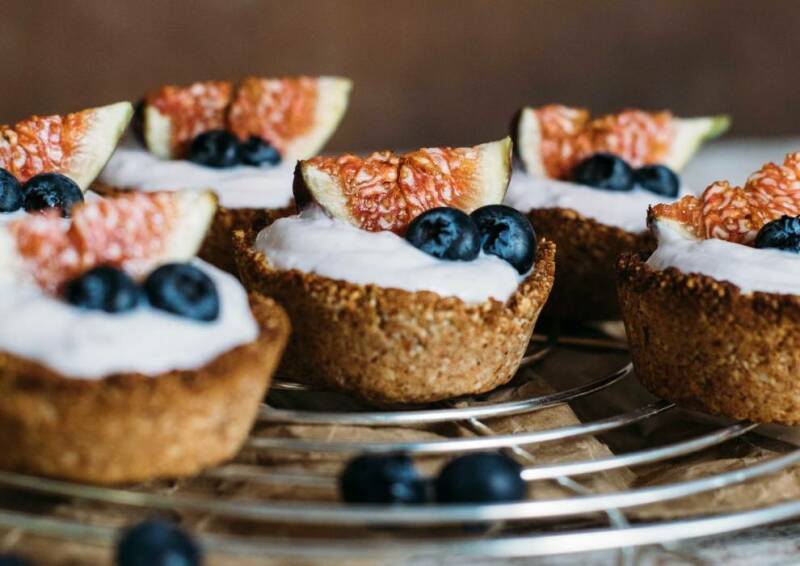 Trucos para muffins: tartas de nueces con skyr