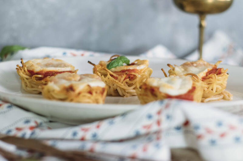 Magdalenas de pasta frittata