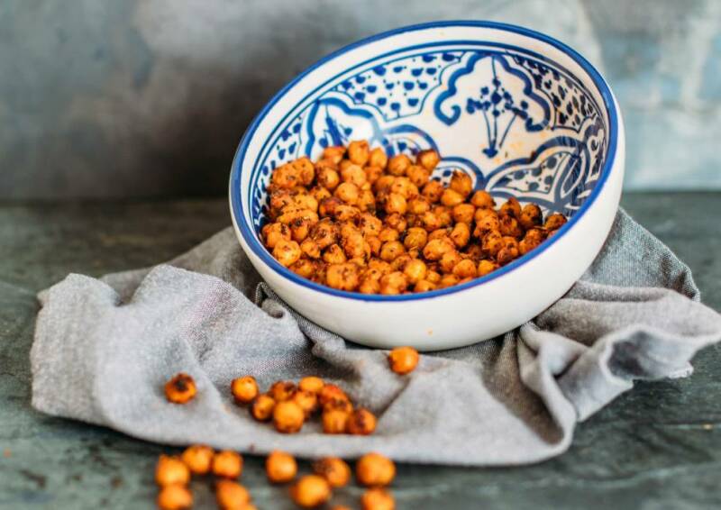 Garbanzos para pizza