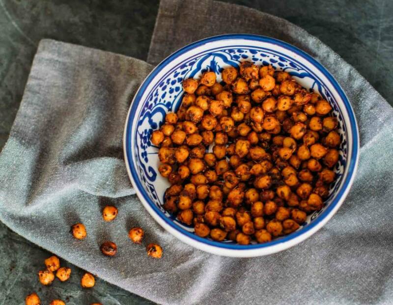 Garbanzos para pizza