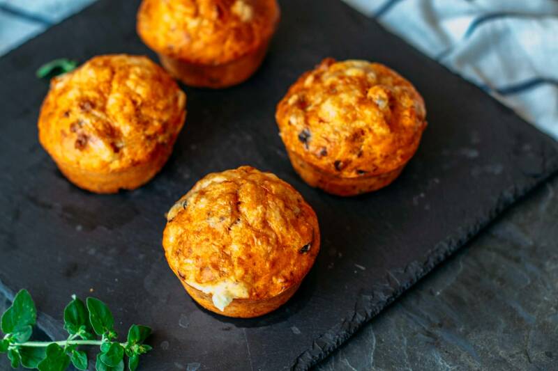 Muffins de pizza