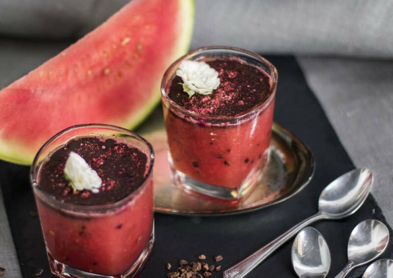 Imagen de receta sorbete de sandía