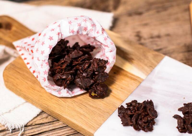Crossies de chocolate