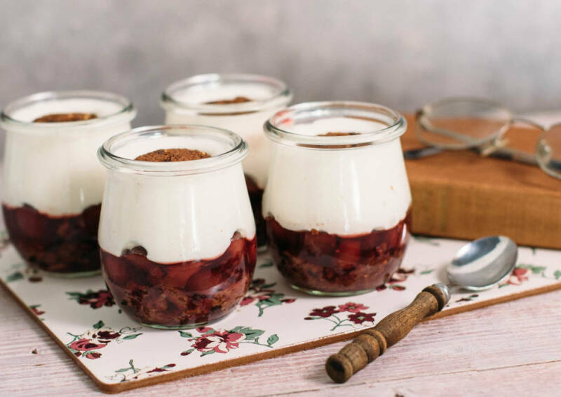Postre de cereza de la Selva Negra