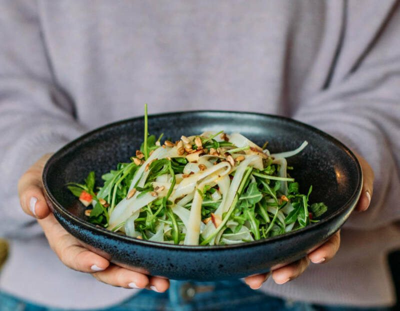 Ensalada de salsifí negro