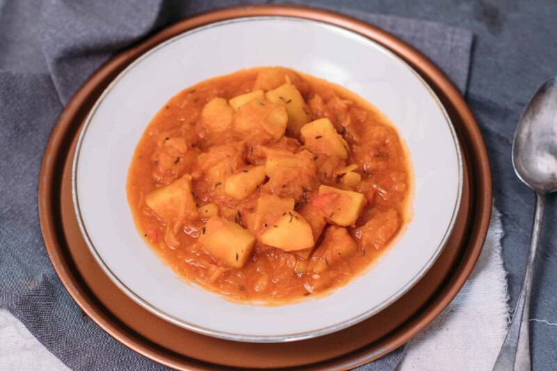 Estofado vegano Szeged