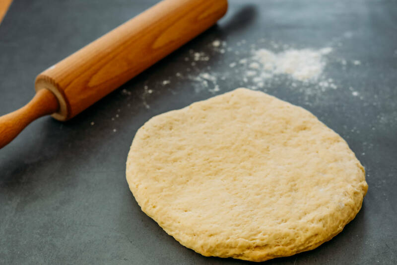receta vegetariana masa de aceite de quark