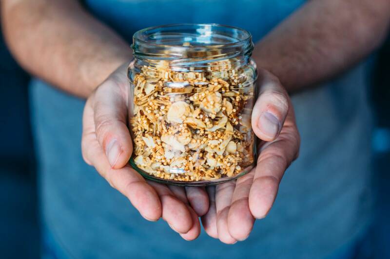 Granola sin azúcar