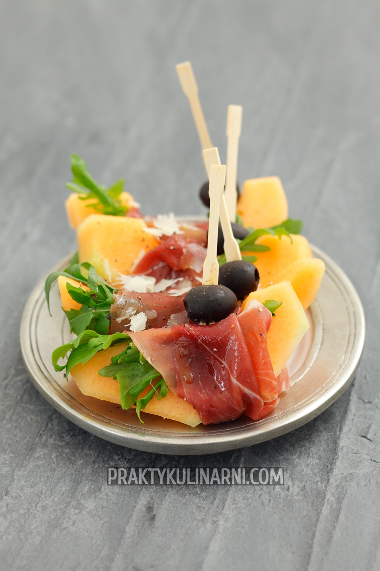 Melón con prosciutto