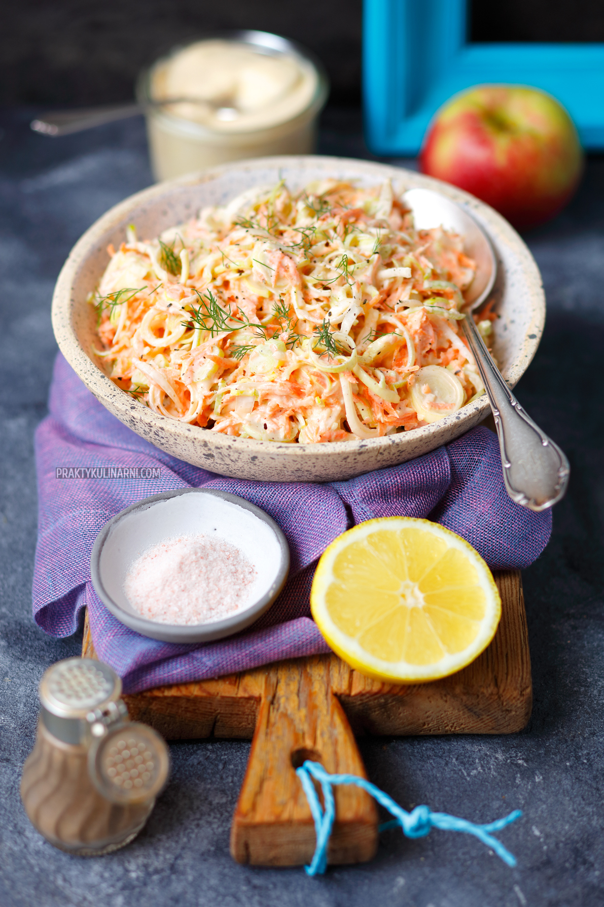 Ensalada de puerros