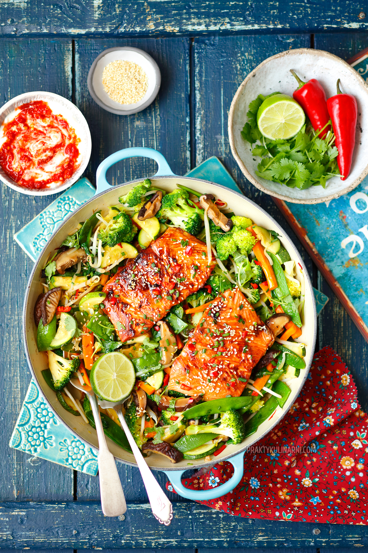 Salmón teriyaki Salmón teriyaki