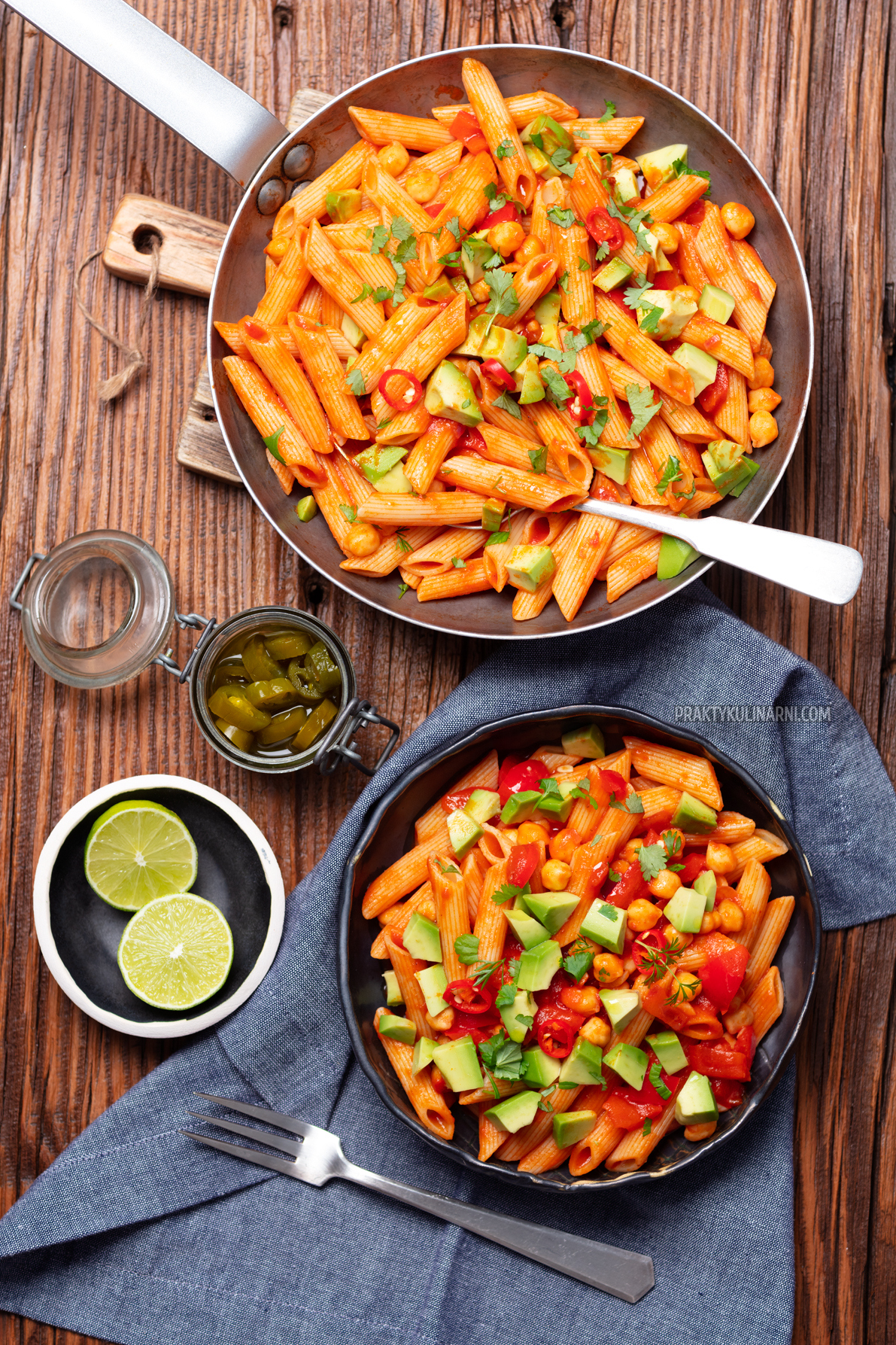 Pasta con garbanzos Pasta con garbanzos