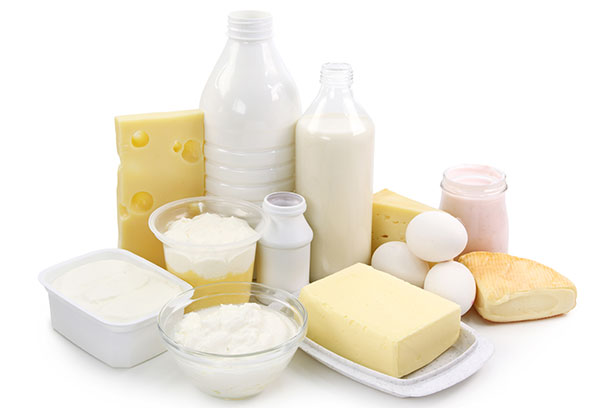 Variedad de Alimentos Lácteos.