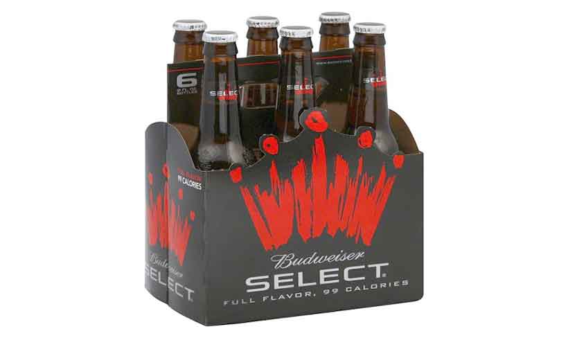 Paquete de 6 cervezas embotelladas Budweiser Choice,