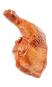 Pollo Asado Con Piel.