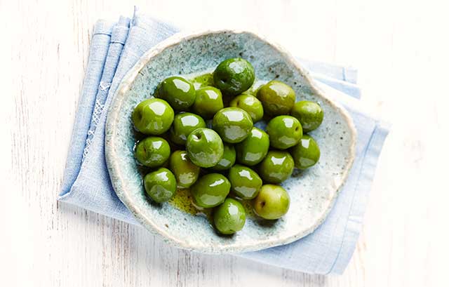 Plato de Cerámica para Aceitunas Castelvetrano.