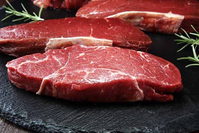 Bistec Rumpa Crudo (redondo) En Tajadera.