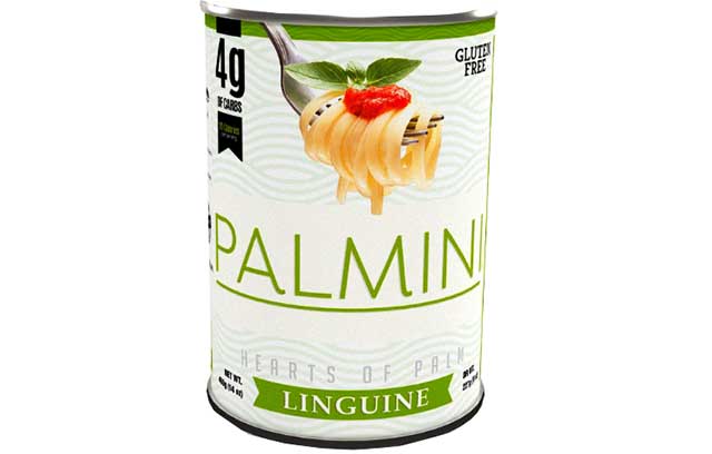 Fideos Palmini - Fideos Bajos En Carbohidratos Hechos De Corazones De Palma.