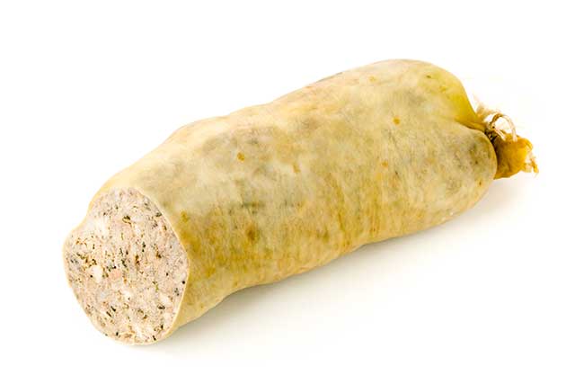 Tipo de especialidad alemana Liverwurst.